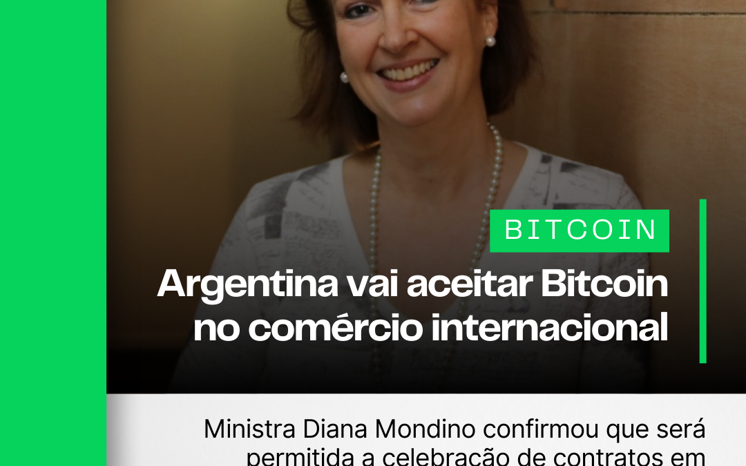 Argentina vai aceitar Bitcoin no comércio internacional 