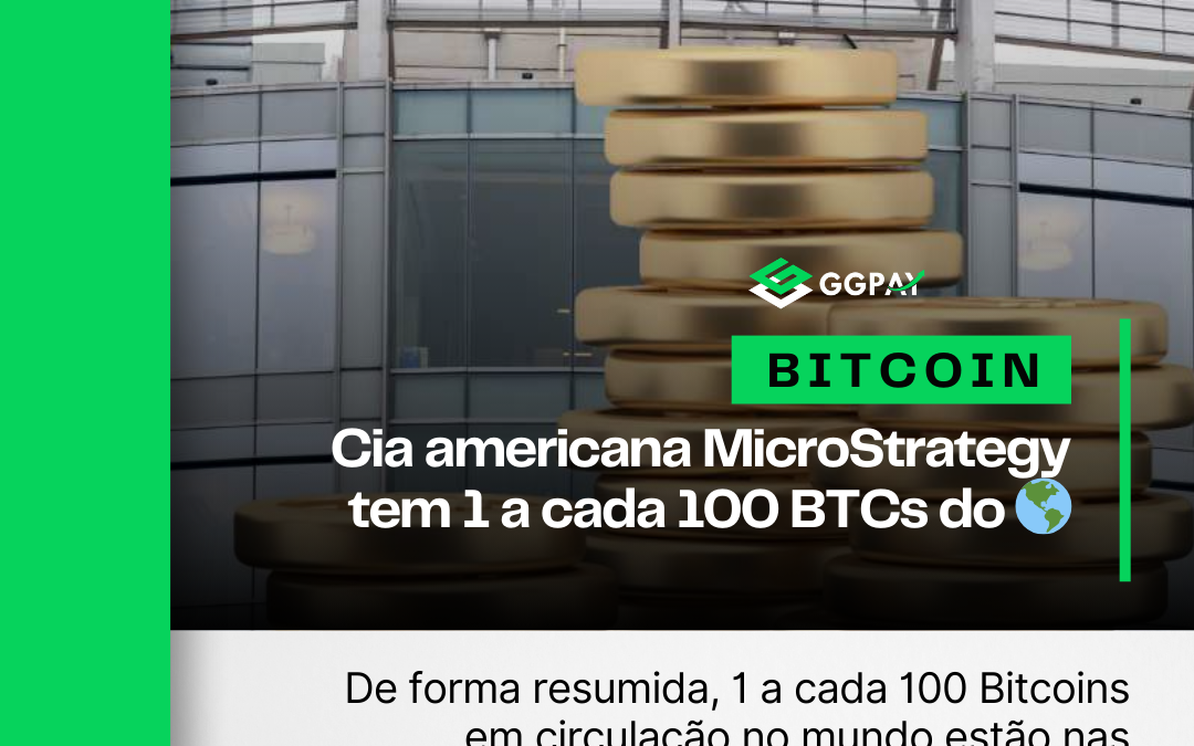 Empresa americana MicroStrategy agora tem 1 a cada 100 BTCs do mundo