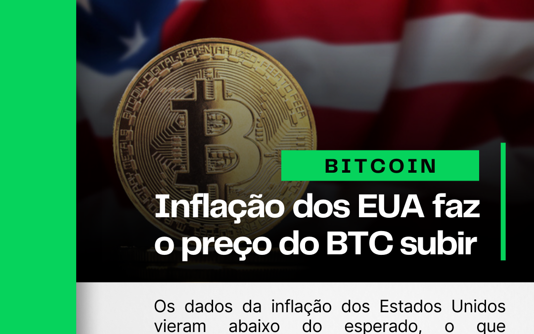 Baixa inflação dos EUA faz preço do Bitcoin subir