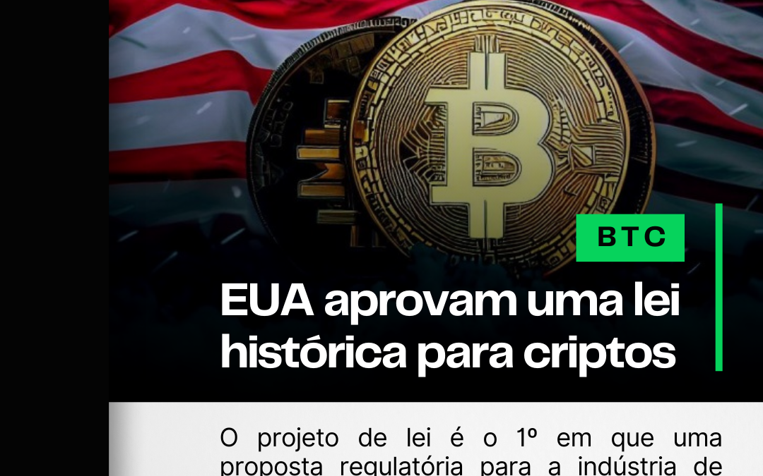 EUA aprovam uma lei histórica para as criptomoedas 