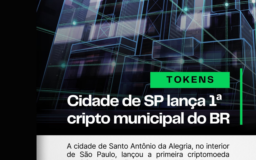 Cidade de SP lança a 1ª criptomoeda municipal do Brasil