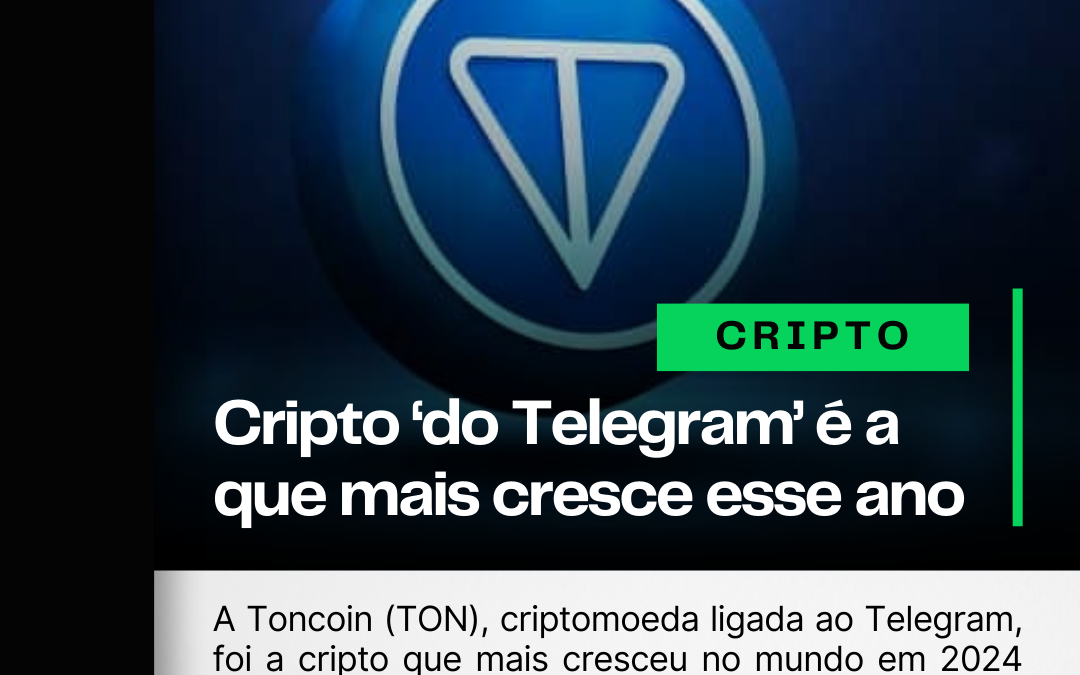 Cripto “do Telegram” é a que mais cresce esse ano