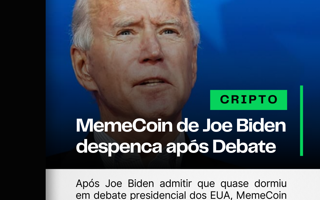 MemeCoin de Joe Biden despenca após Debate nos EUA 