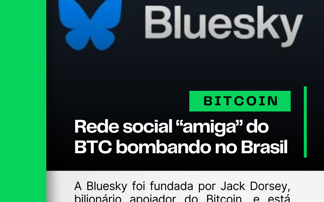 Rede social “amiga” do Bitcoin tá bombando no Brasil 