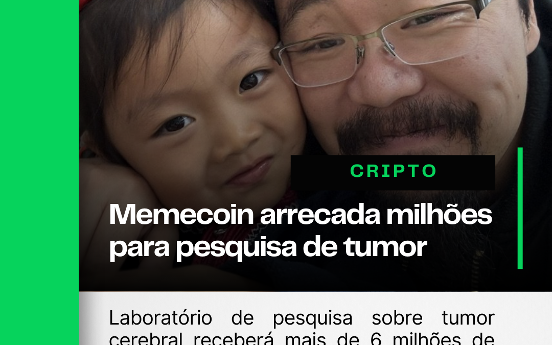 Memecoin arrecada milhões para pesquisa de tumor 